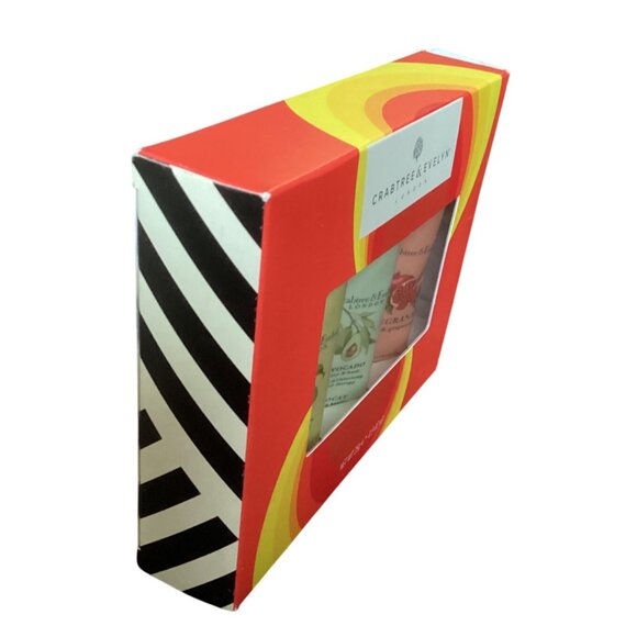 Crabtree & Evelyn Hand Therapy Gift Set With Avocado Citron & Pomegranate Creams - Picture 6 of 7